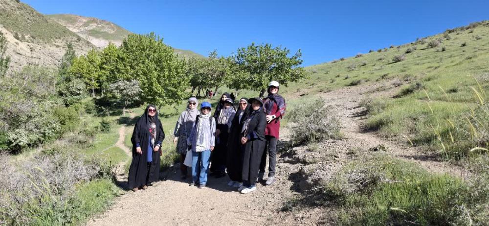 گلگشت ویژه بانوان دانشگاه  برگزار شد