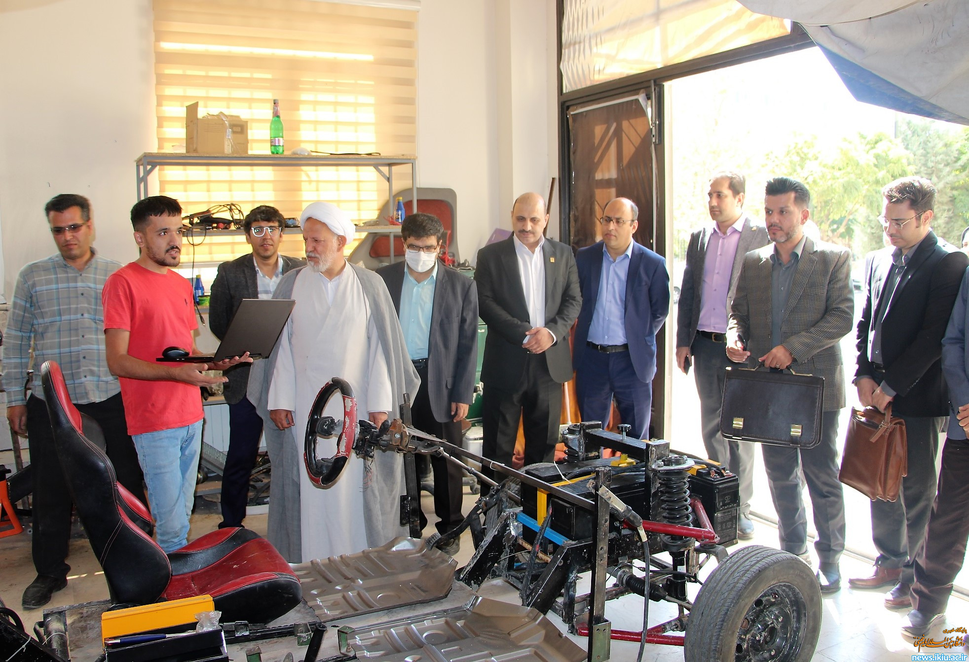 بازدید معاونان پژوهشی و فناوری دانشگاه‌های منطقه چهار از مرکز رشد دانشگاه