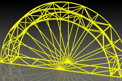 برگزاری مسابقه ساخت پل ماکارونی در دانشگاه