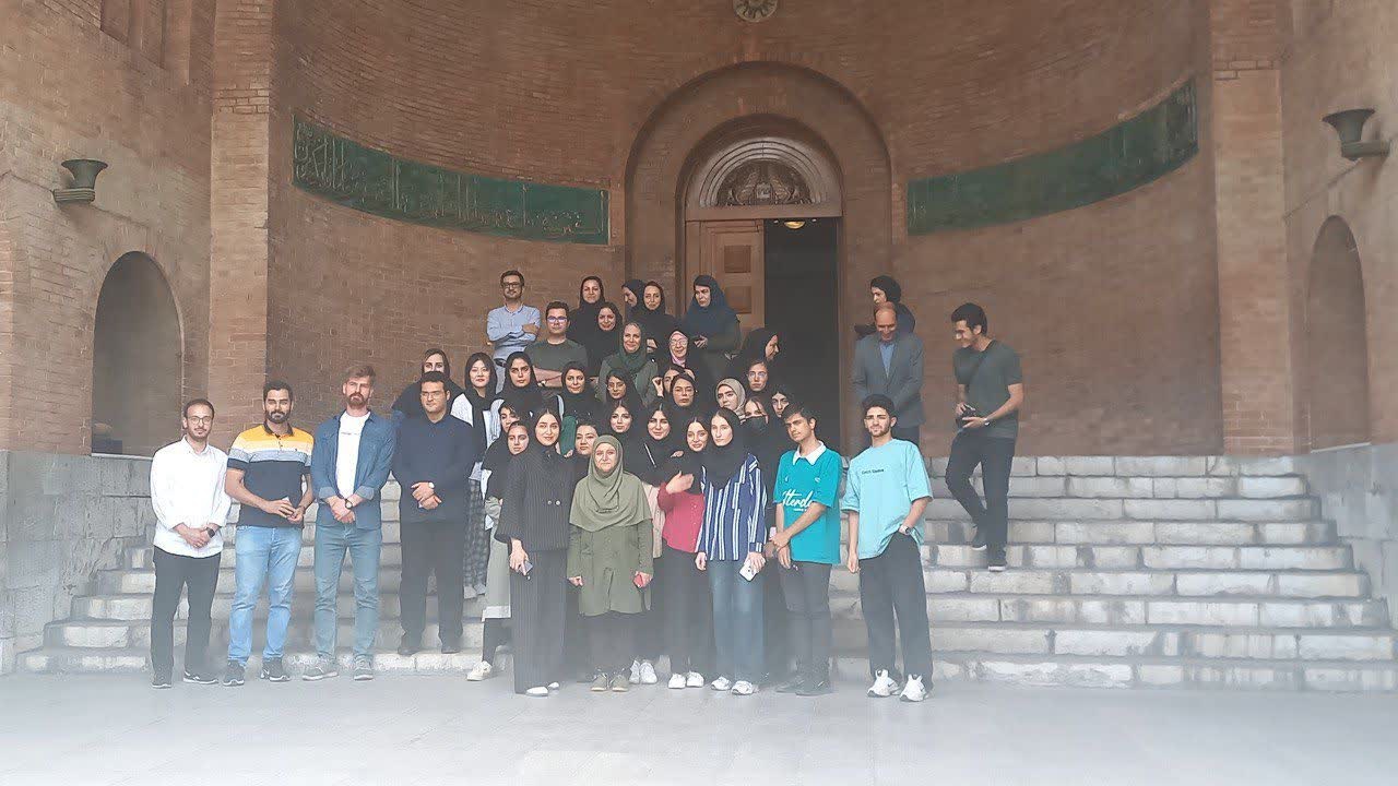 بازدید دانشجویان دانشگاه از میراث فرهنگی تهران